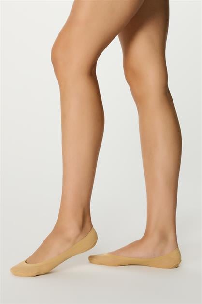 Lazer Penye Babet Çorap Ten