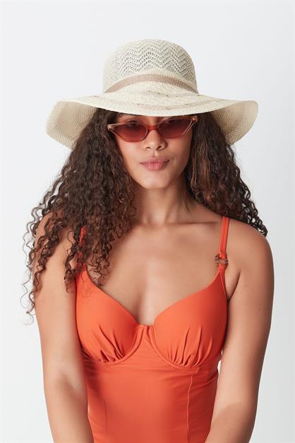 Mercerized Beach Hat T23740-15