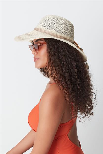 Mercerized Beach Hat T23740-15
