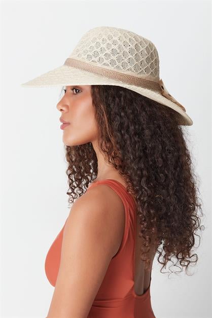 Mercerized Beach Hat T24740-04