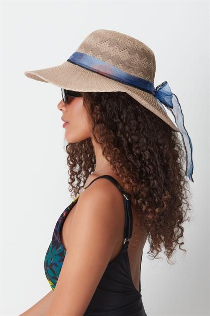 Mercerized Beach Hat T24740-06