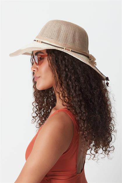 Mercerized Beach Hat T24740-11