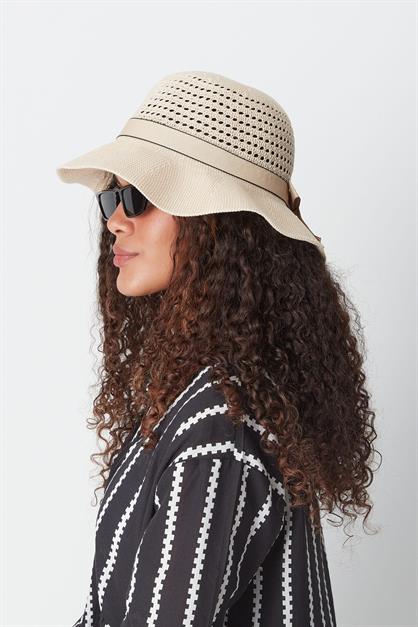Mercerized Beach Hat T24740-14