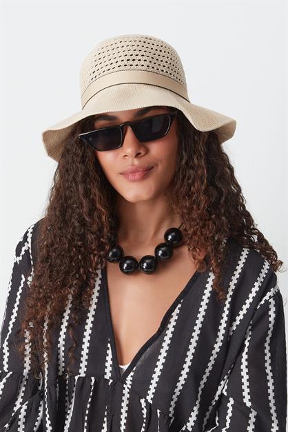 Mercerized Beach Hat T24740-14
