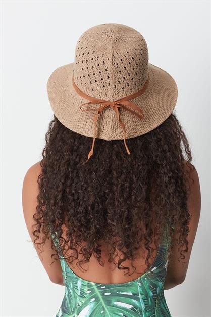 Mercerized Beach Hat T24740-15
