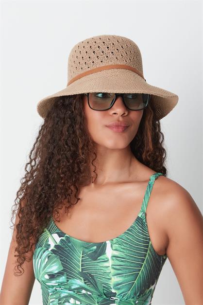 Mercerized Beach Hat T24740-15