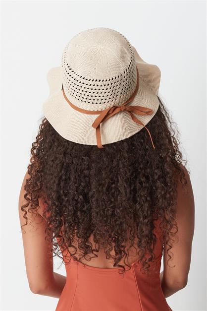 Mercerized Beach Hat T24740-17