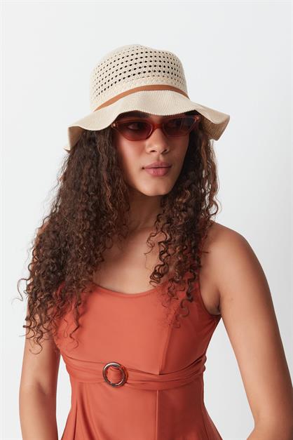 Mercerized Beach Hat T24740-17