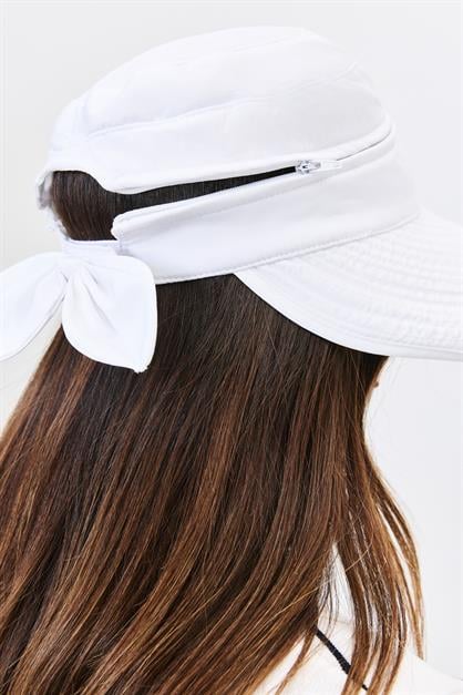 Straw Beach Hat with Visor Y25730-30