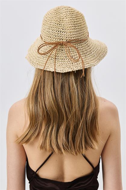 Woven Straw Beach Hat Y25730-23