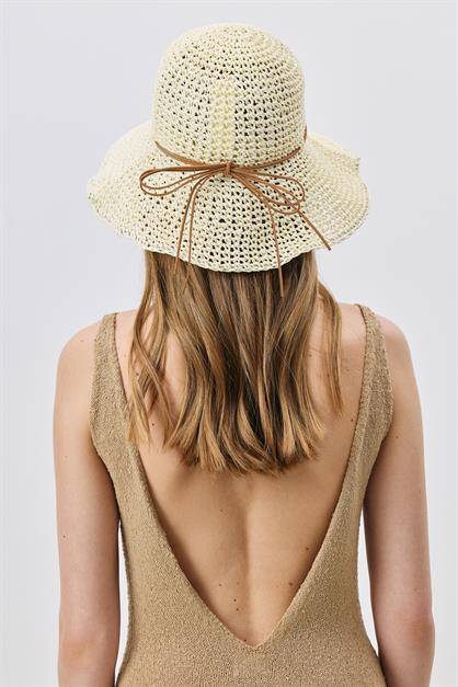 Woven Straw Beach Hat Y25730-23