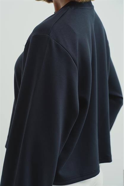 Oversiz Basic Sweatshirt 981