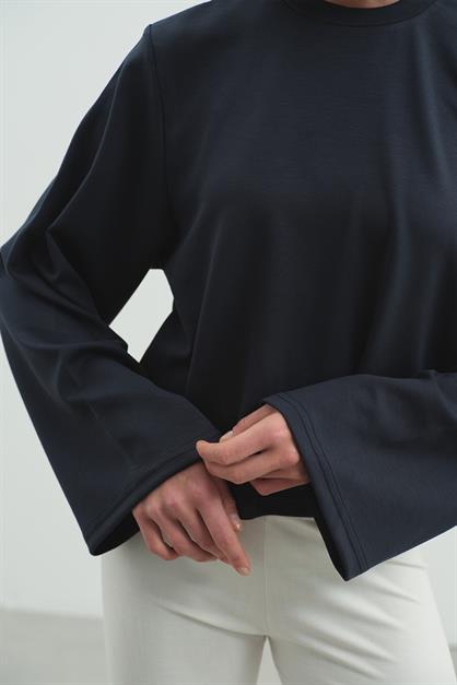 Oversiz Basic Sweatshirt 981