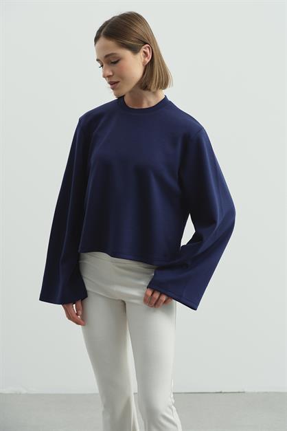 Oversiz Basic Sweatshirt 981