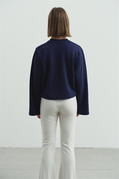 Oversiz Basic Sweatshirt 981