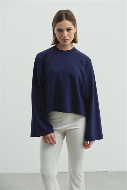 Oversiz Basic Sweatshirt 981