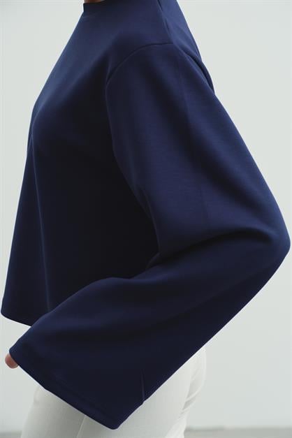 Oversiz Basic Sweatshirt 981