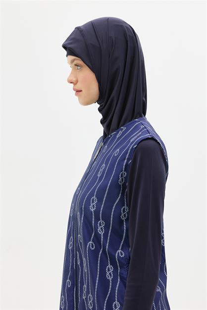 Full Covered 4-piece Modest Swimwear 1316