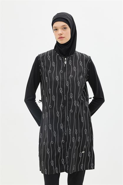 Full Covered 4-piece Modest Swimwear 1316