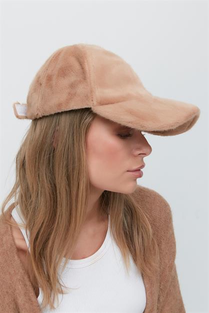 Plush Brimmed Hat 8008