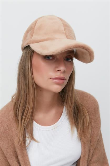 Plush Brimmed Hat 8008