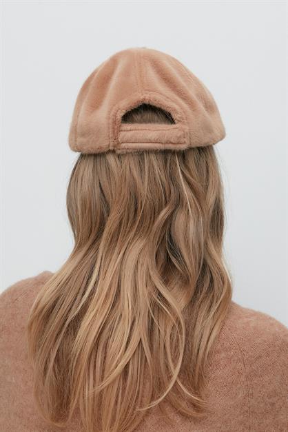 Plush Brimmed Hat 8008