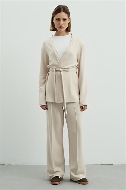 Pure Touch Ribbed Stitch Trousers CC7003