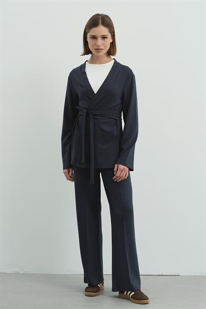 Pure Touch Ribbed Stitch Trousers CC7003