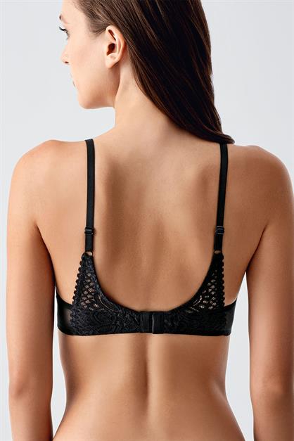 Push Up Dantel Detaylı Sütyen C18345 Siyah