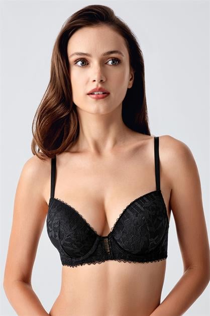Push Up Bra with Lace Details C18365