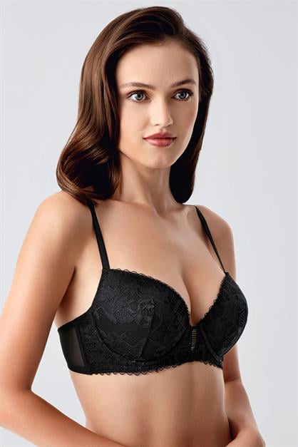 Push Up Bra with Lace Details C18365