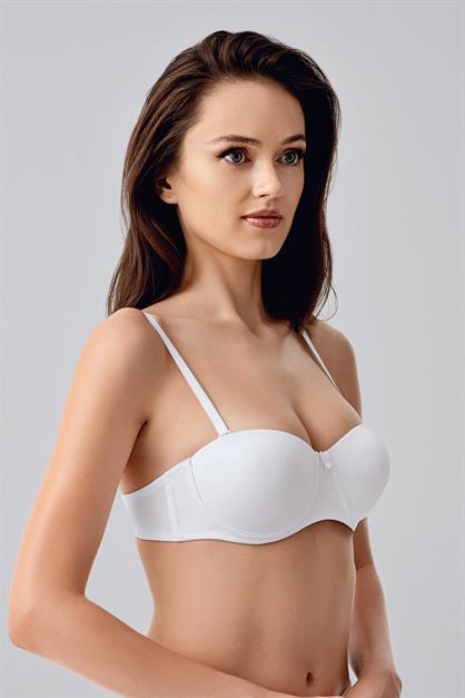C&City Destekli Sütyen 7055 Beyaz
