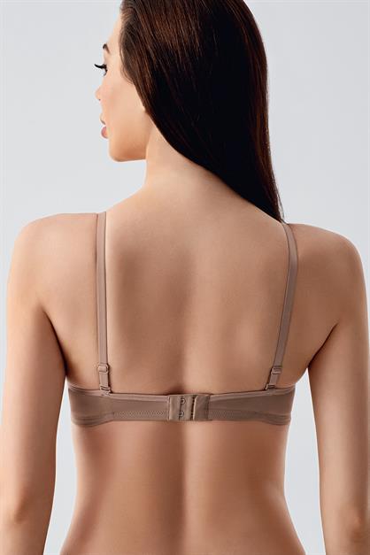Push-up Dolgulu Sütyen C17015 Capucino