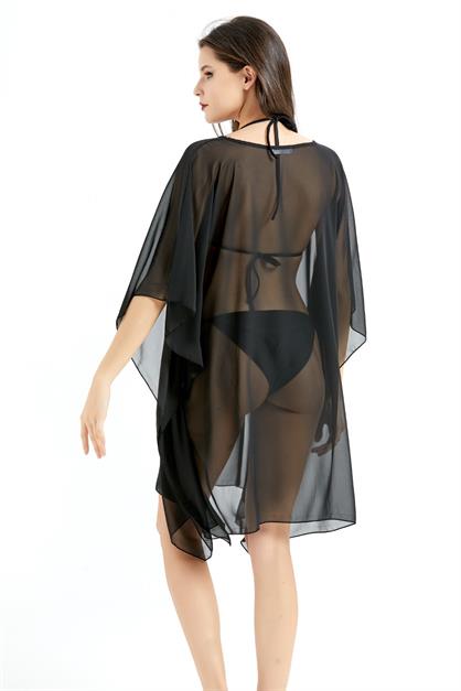 Chiffon Poncho Pareo Beach Dress C14323