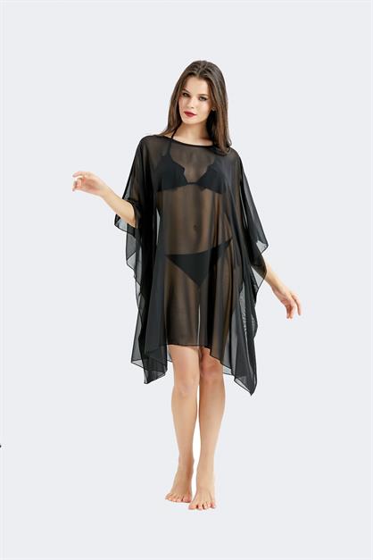 Chiffon Poncho Pareo Beach Dress C14323