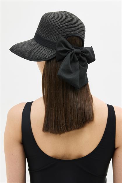 Straw Beach Hat with Visor Y25730-27