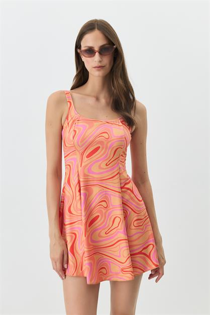 Shorts Dress Swimsuit 7490