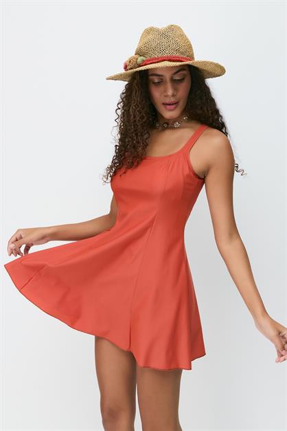 Short Dress Swimsuit 7761