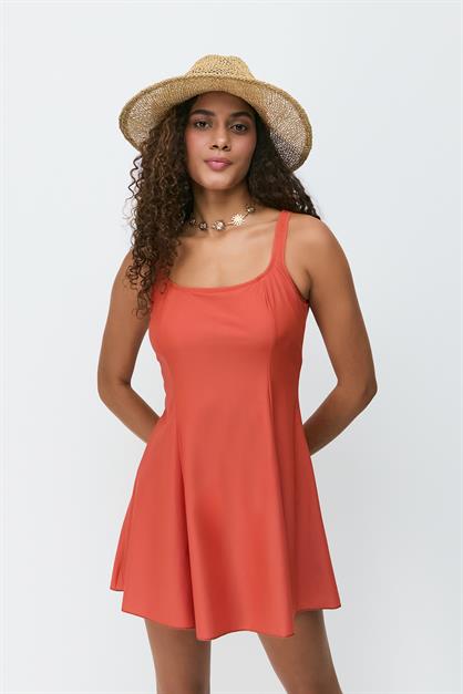Short Dress Swimsuit 7761