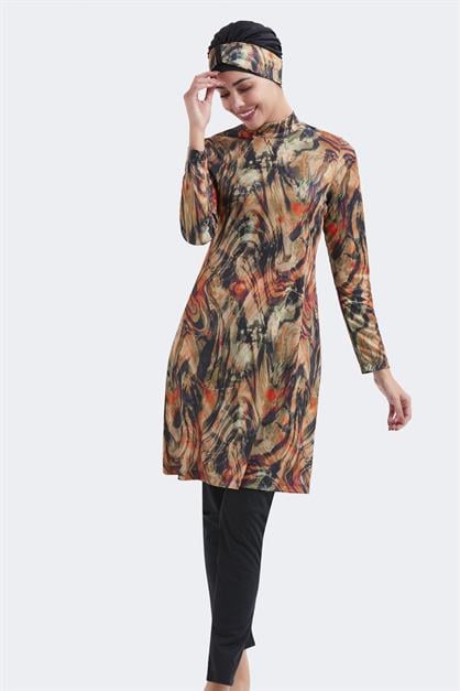 Full Coverage 3-Piece Burkini C11003