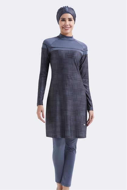 Full Covered 3-Piece Modest Swimwear C12009