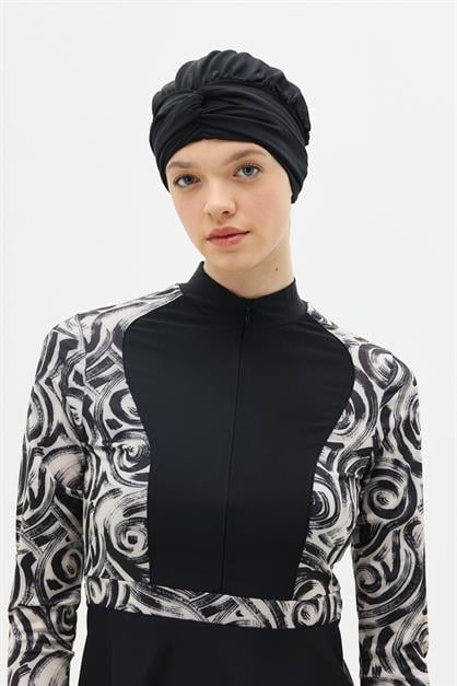 Full Covered 4-piece Modest Swimwear C14013