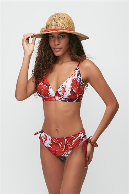 Toparlayıcı Bikini Takım 3243 Kırmızı