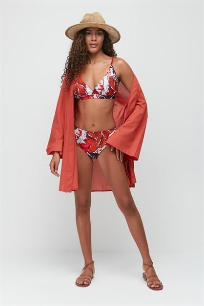 Toparlayıcı Bikini Takım 3243 Kırmızı