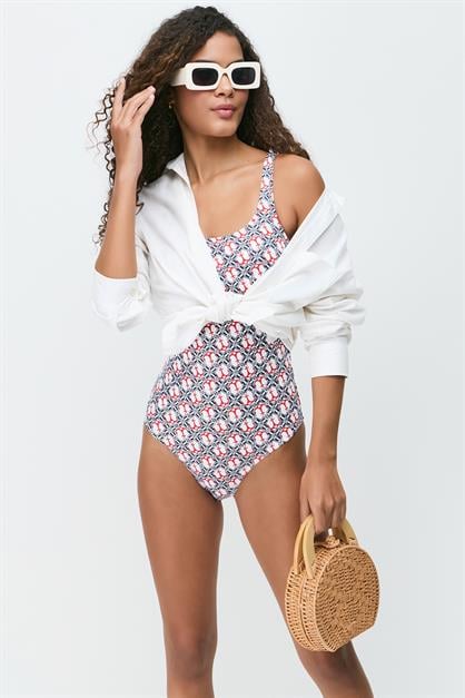 U-neck Swimsuit 7744