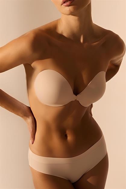 Ultra Thin Strapless Adhesive Bra 7238