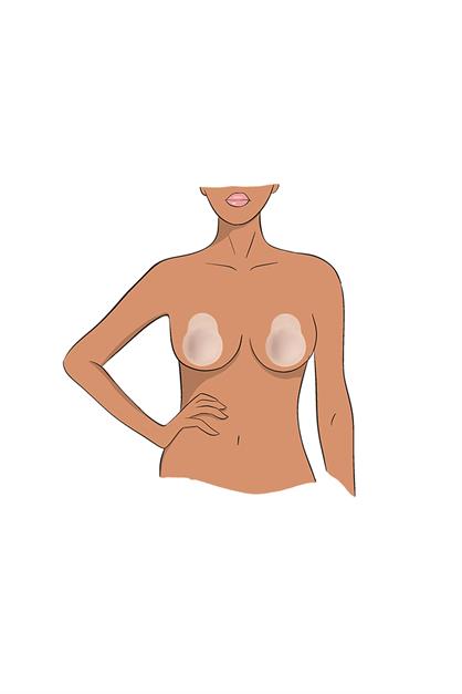 Ultra Thin Silicone Adhesive Breast Lifter 7236