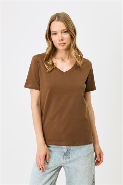 V-Neck Short Sleeve 2-Pack Basic T-Shirt 962
