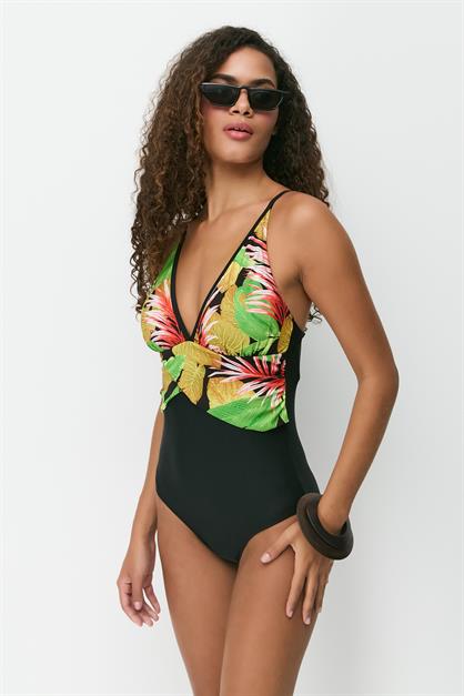 V Neck Swimsuit 7765