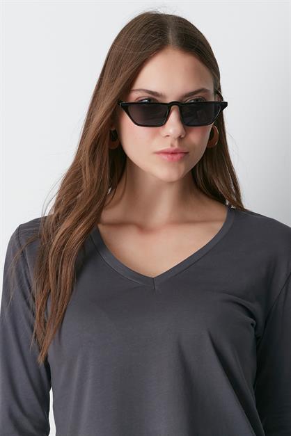 V-Neck Long Sleeve 2-Pack Basic T-Shirt 954